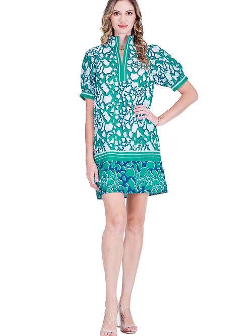 Reefline Stand Collar Dress by Jade