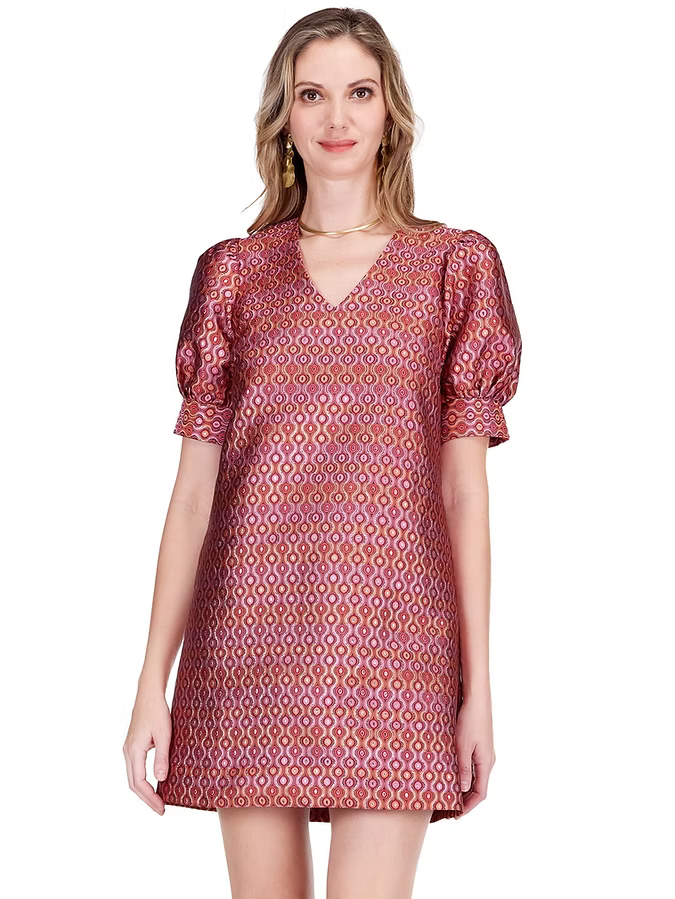 Groovy Grid Dress by Jade