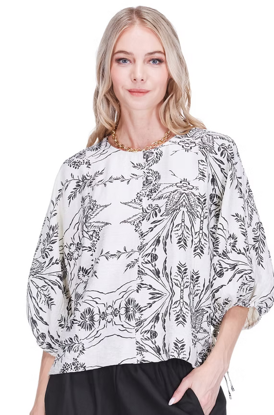 Inkblossom Gored Top by JoyJoy