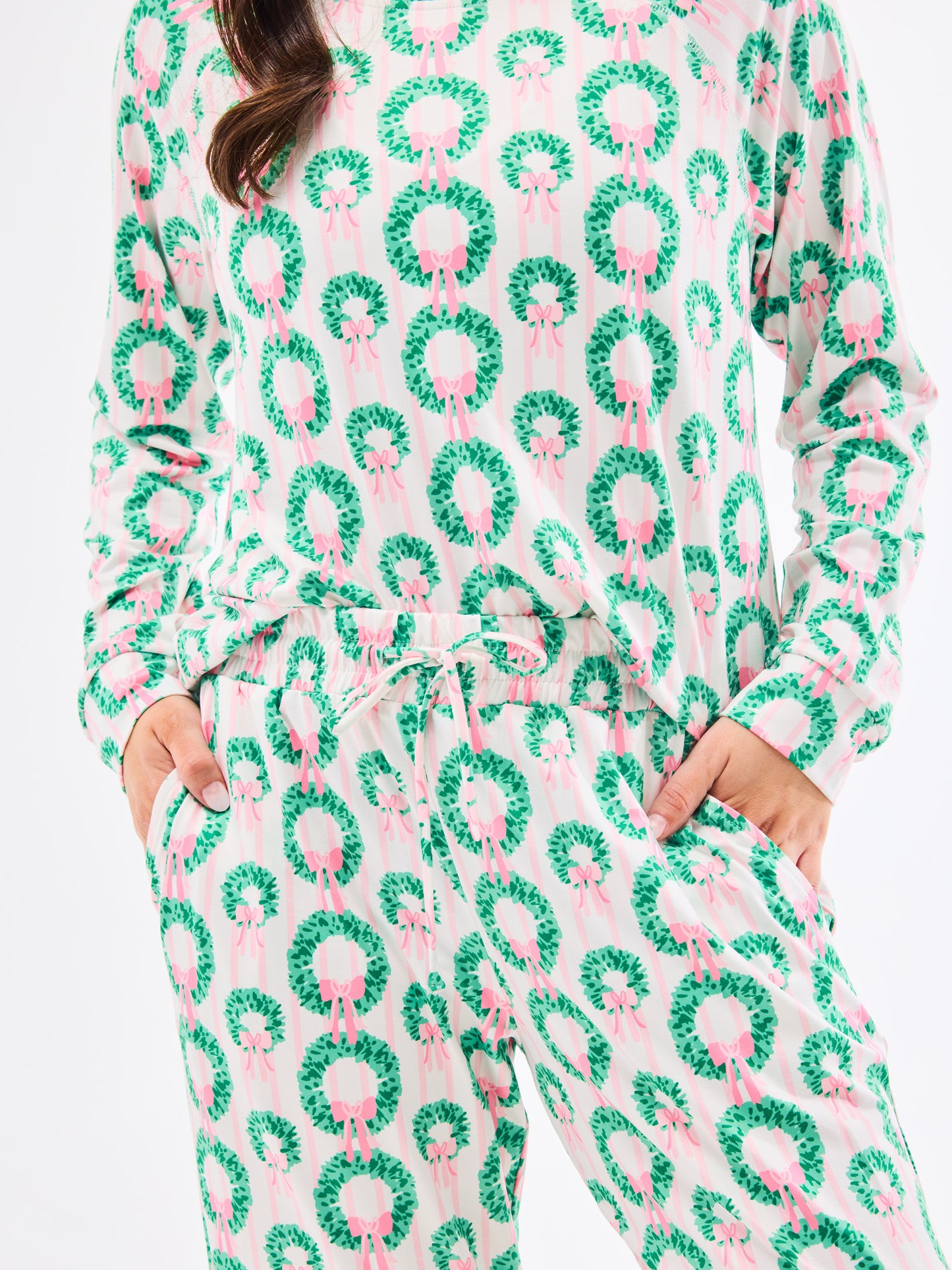 Annie Pajama Set | Rosy Wreaths