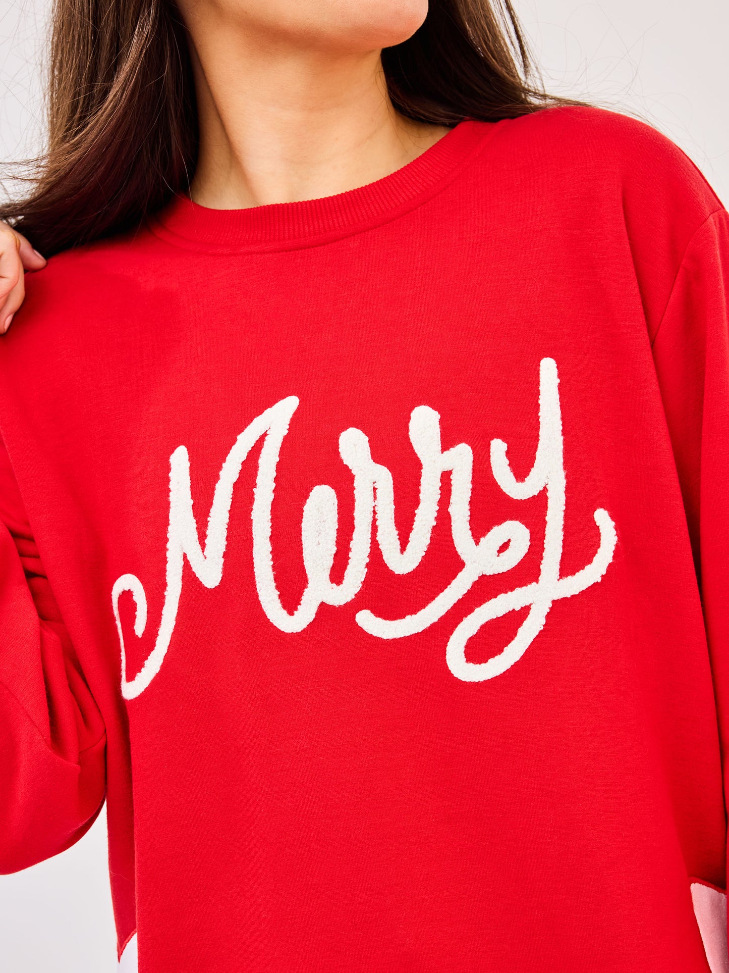 Merry Bow Sweatshirt