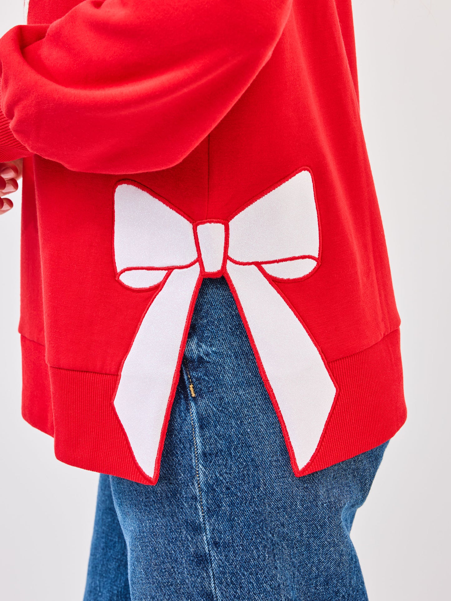 Merry Bow Sweatshirt