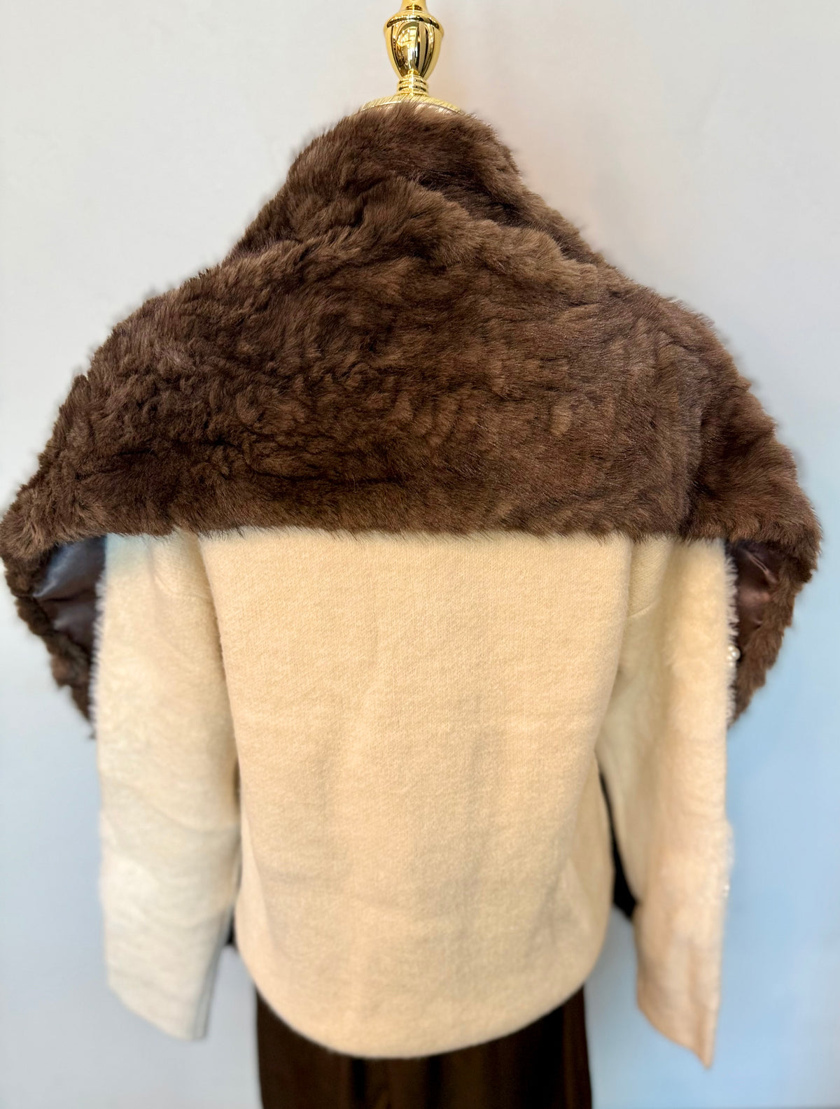 Faux Mink Wrap
