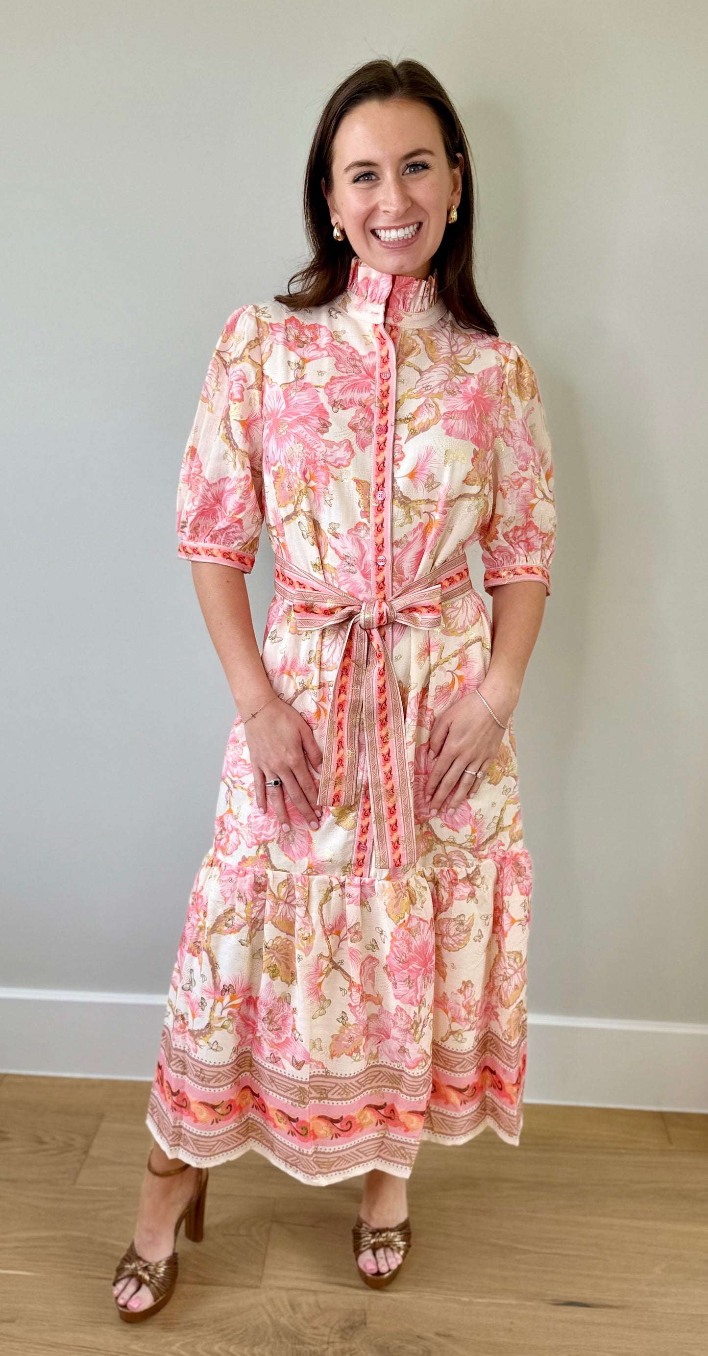 Aloha Bloom Midi Dress by Jade
