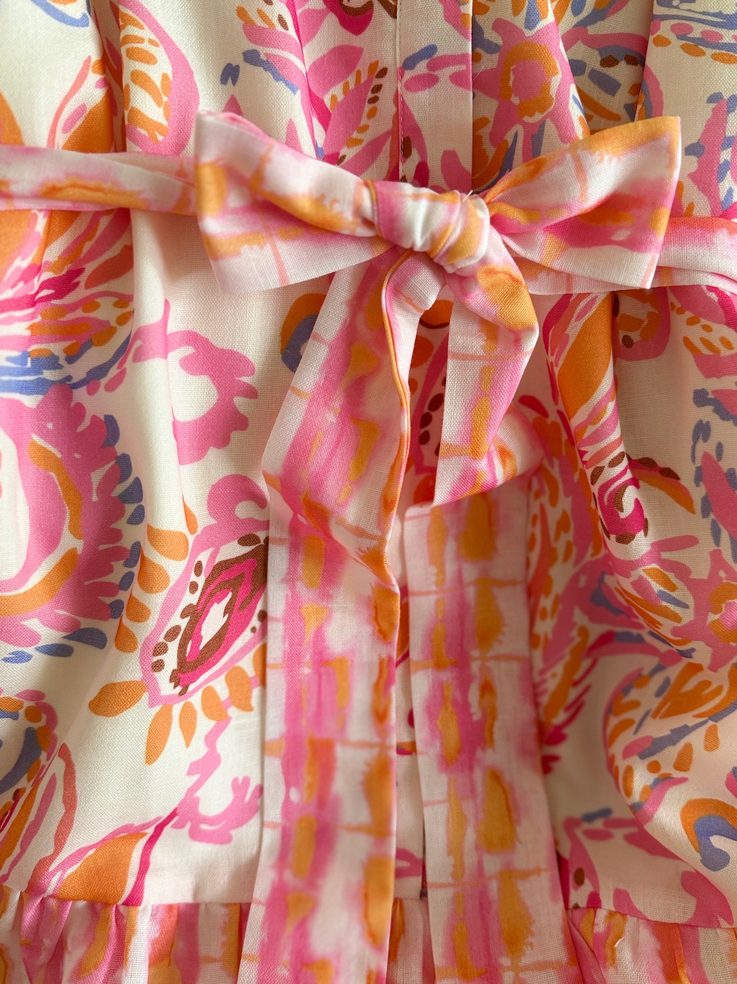 Carnival Paisley Contrast Shirtdress by Joy Joy