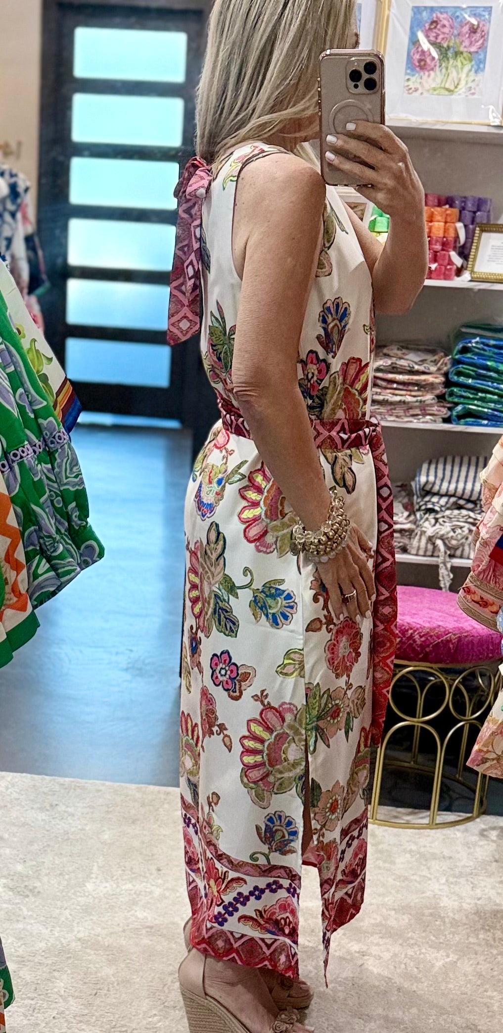 Briar Bloom Column Dress