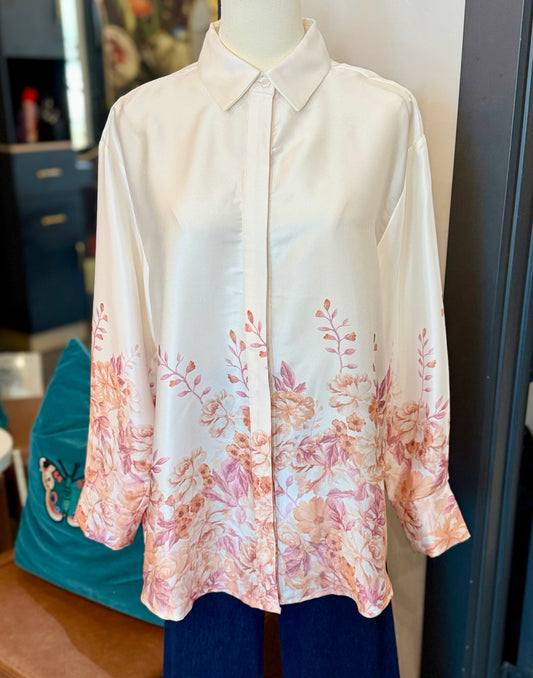 Blush Wildflower Overshirt