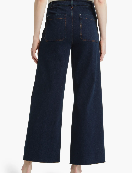 Erin Wide Leg Denim in Indigo