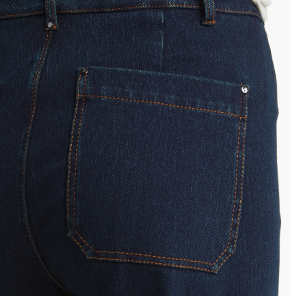 Erin Wide Leg Denim in Indigo