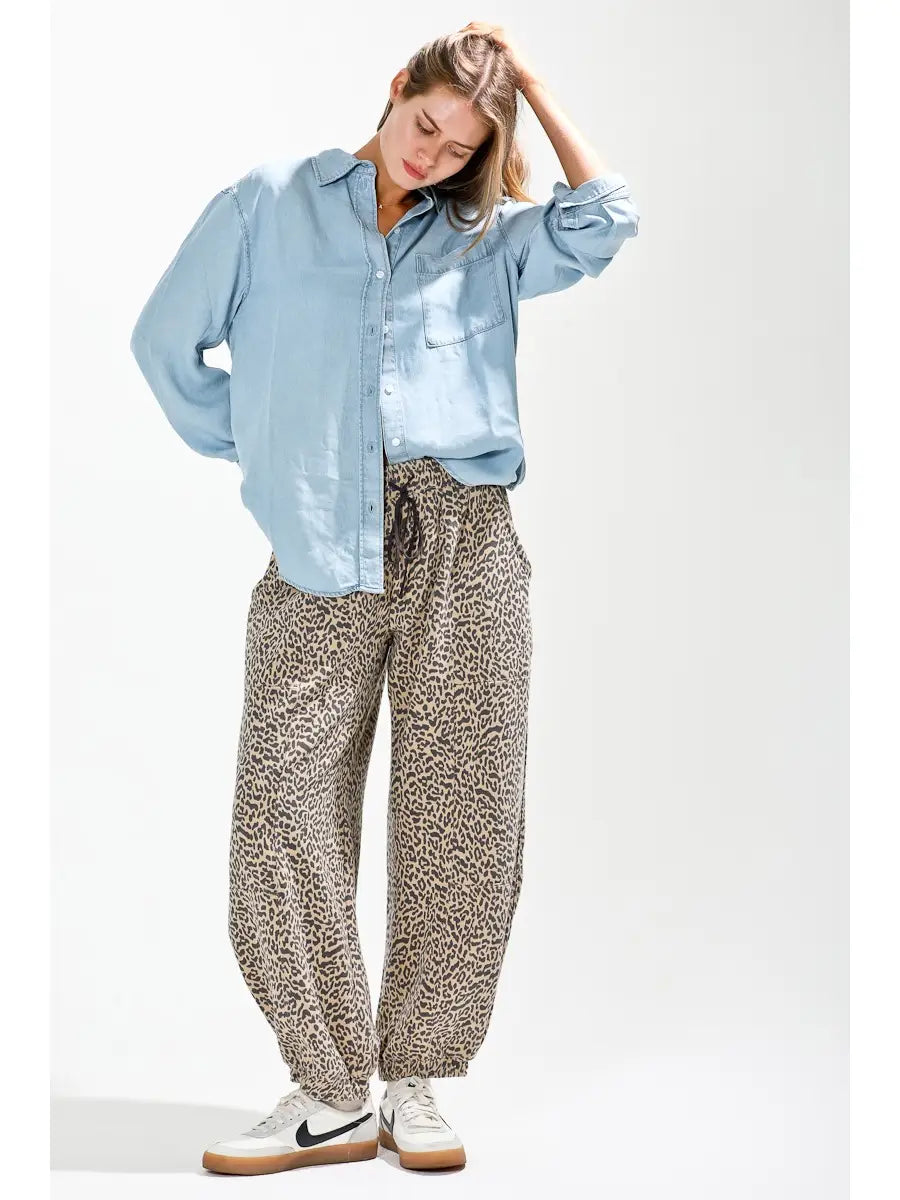 Light Denim Button Down Shirt