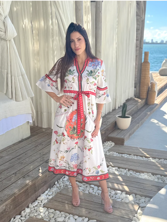 Cape Midi in Soiree Ivory by Isla Payal