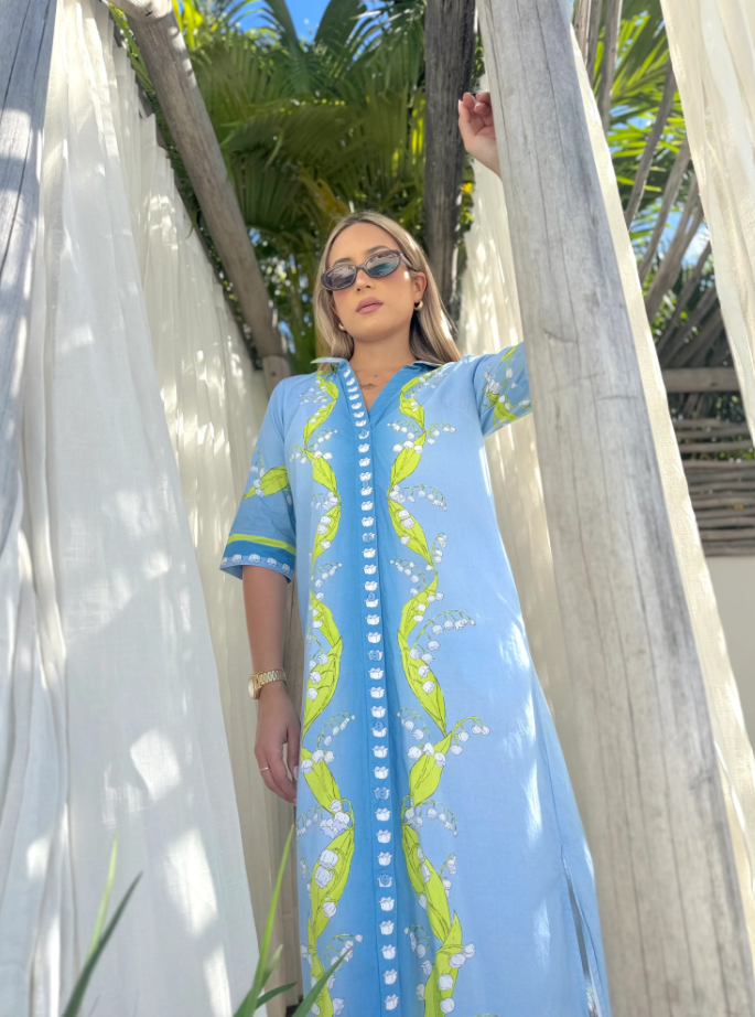 Rhea Midi Lily of the Valley by Isla Payal