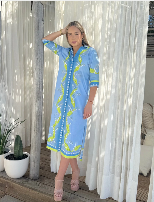 Rhea Midi Lily of the Valley by Isla Payal