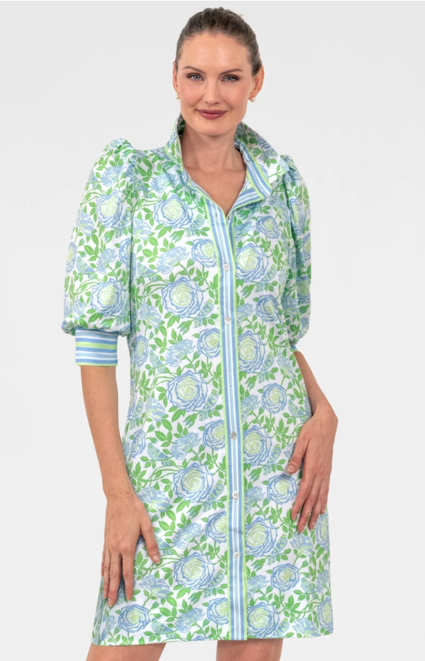 Swagger Dress in Smell the Roses by Gretchen Scott