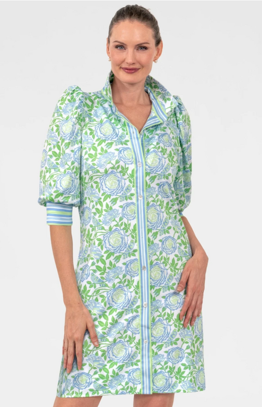 Swagger Dress in Smell the Roses by Gretchen Scott