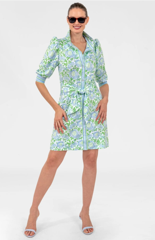 Swagger Dress in Smell the Roses by Gretchen Scott