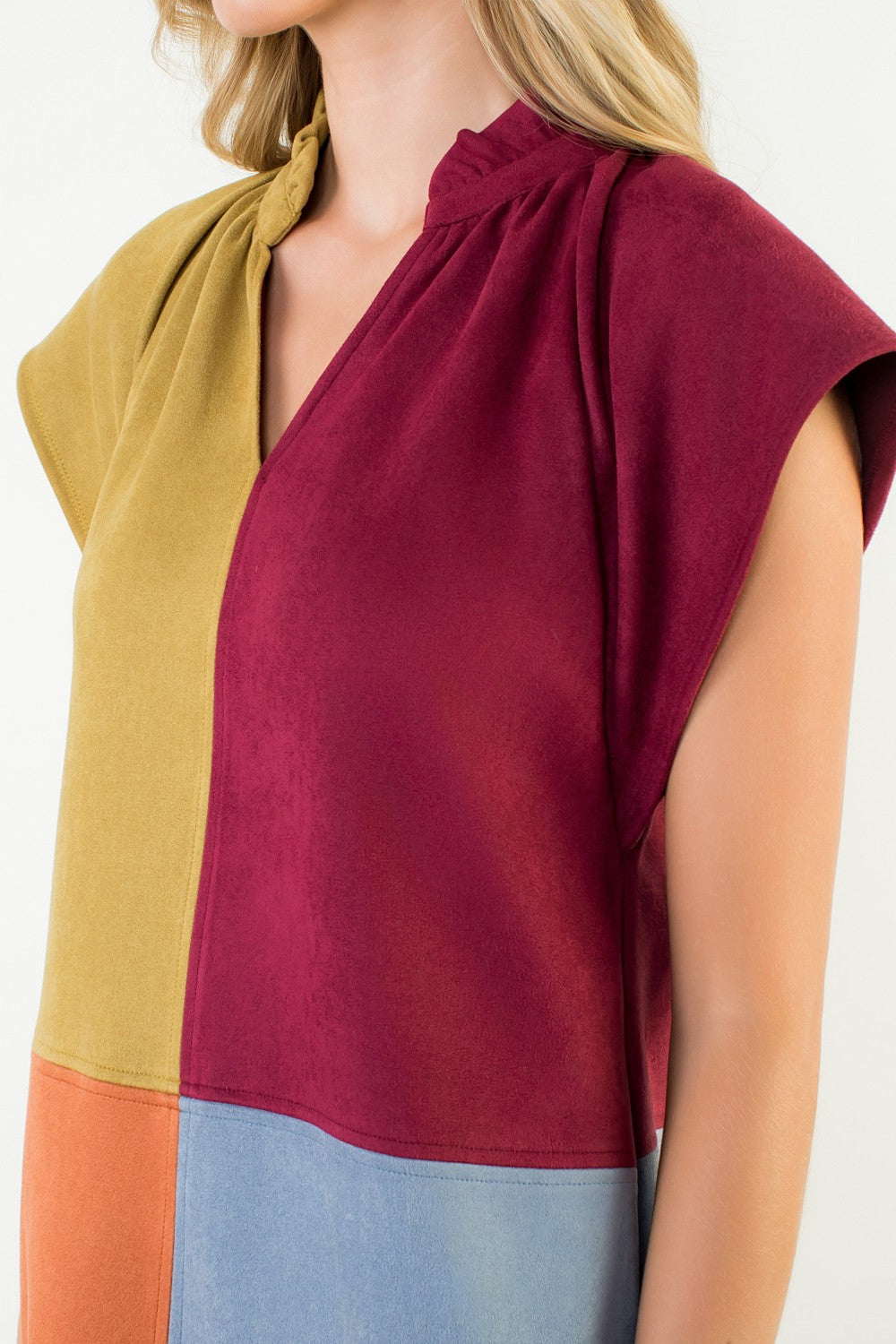 Fall Colorblock Dress